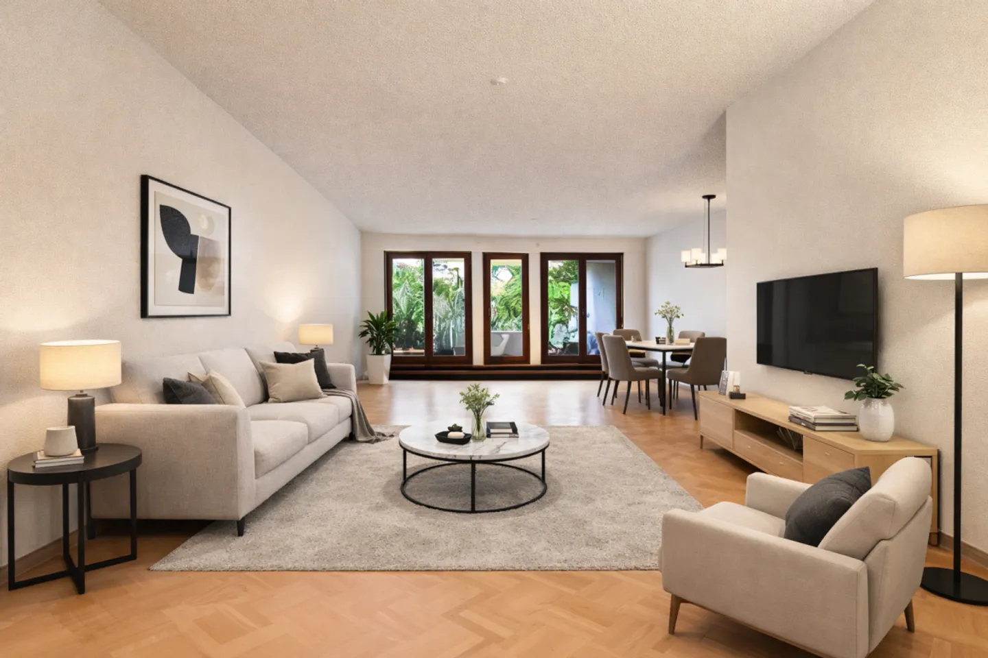 Bel appartamento di 4 stanze in SI all'interno della Residenza Parc Plein Soleil - Le Grand-Saconnex - Foto 2 di 6