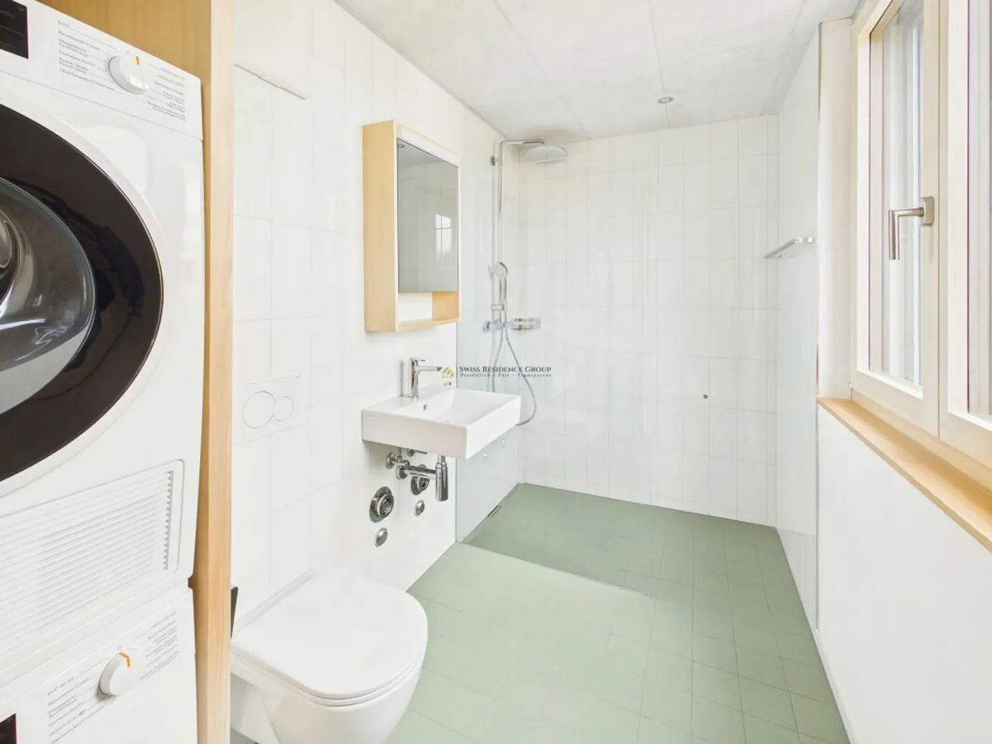 Première occupation : appartement 3.5 pièces avec jardin privé - calme et proche du centre - Photo 8 sur 13