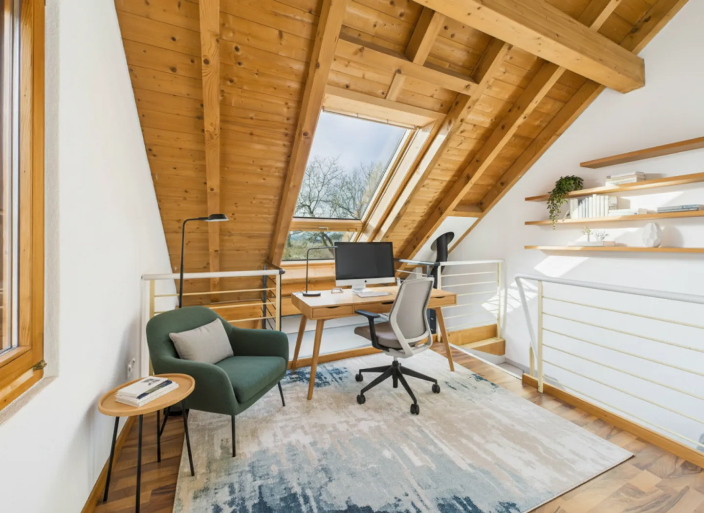 Charmante maisonette de 2,5 pièces dans un environnement calme et verdoyant - Photo 4 sur 7