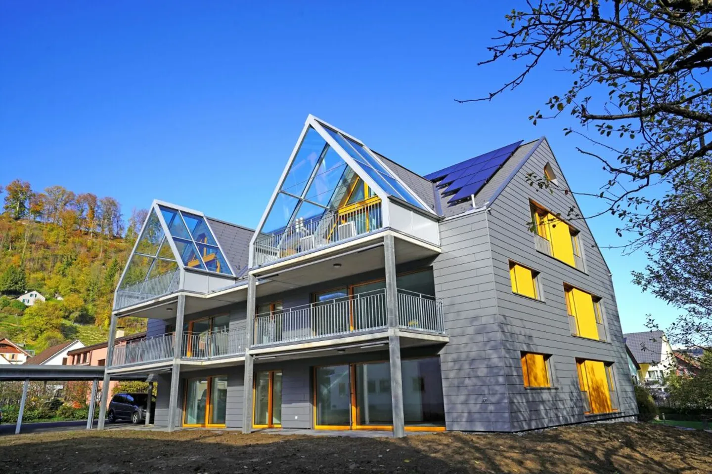 Moderne 1-Zimmerwohnung mit Garten - Foto 4 von 6