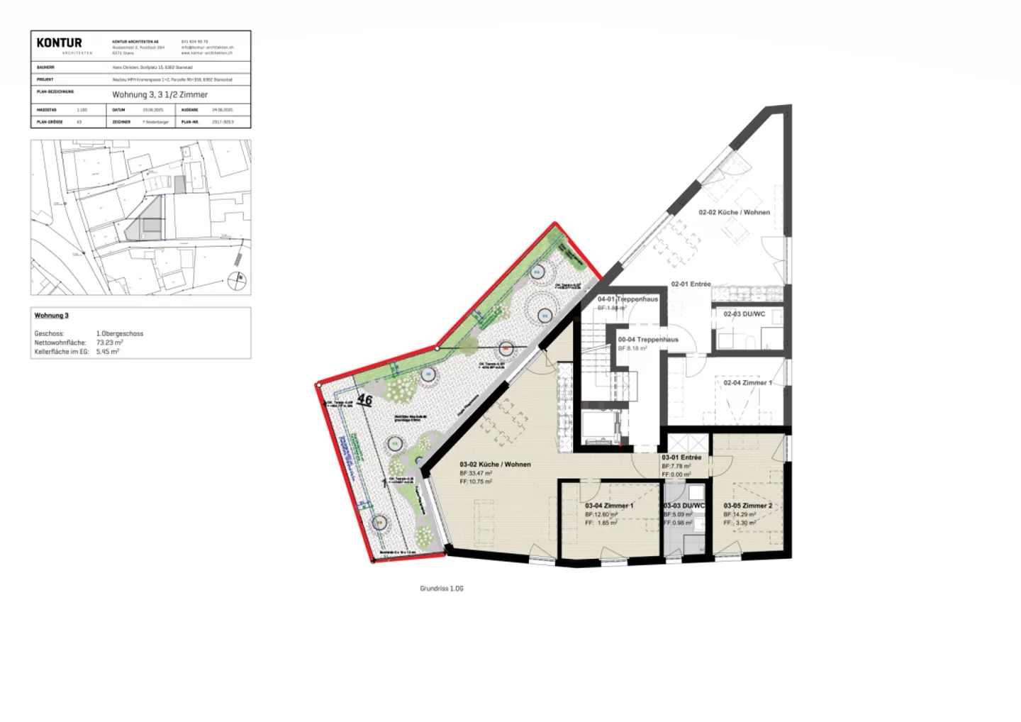 Appartement Neuf | 3.5 Pièces | Vivre au Cœur de Stansstad - Photo 7 sur 7