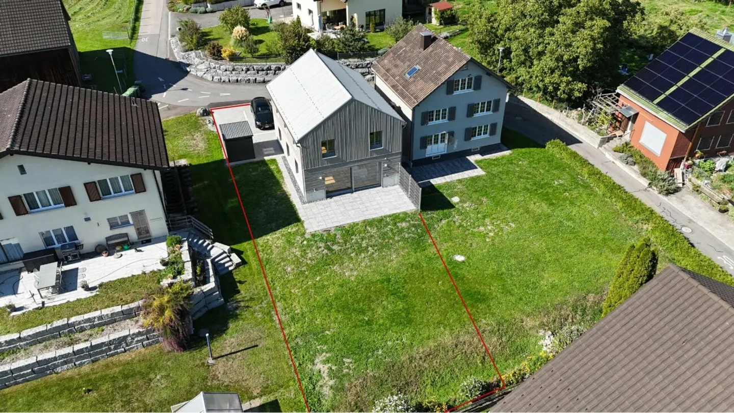 Freistehendes Neubau-Einfamilienhaus in Gams - 4.5 Zimmer Wohngenuss für die ganze Familie - Photo 1 sur 13