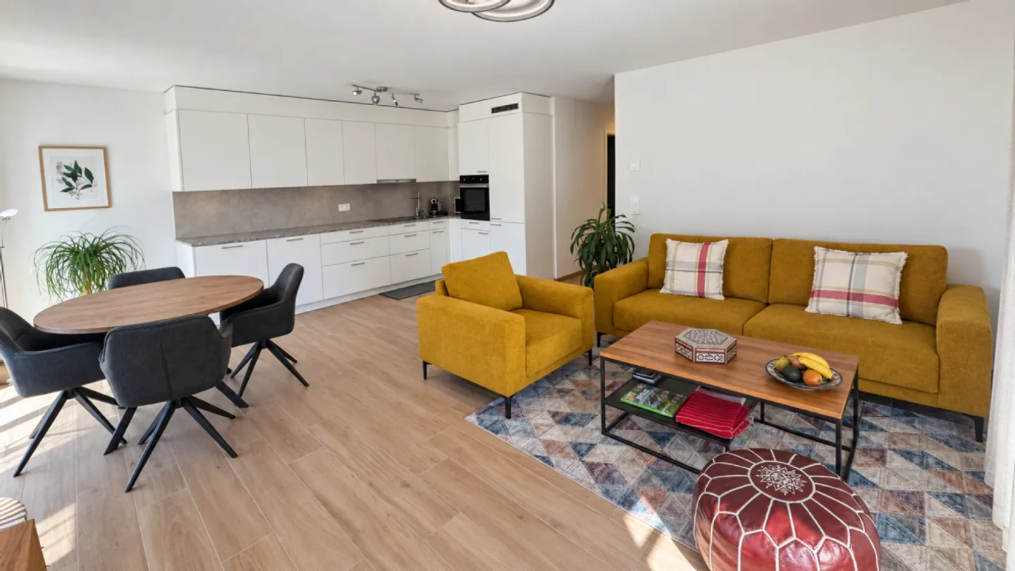 4,5-Zimmer-Wohnung, wie neu, Baujahr 2023 und 2 Parkplätze - Foto 6 von 13