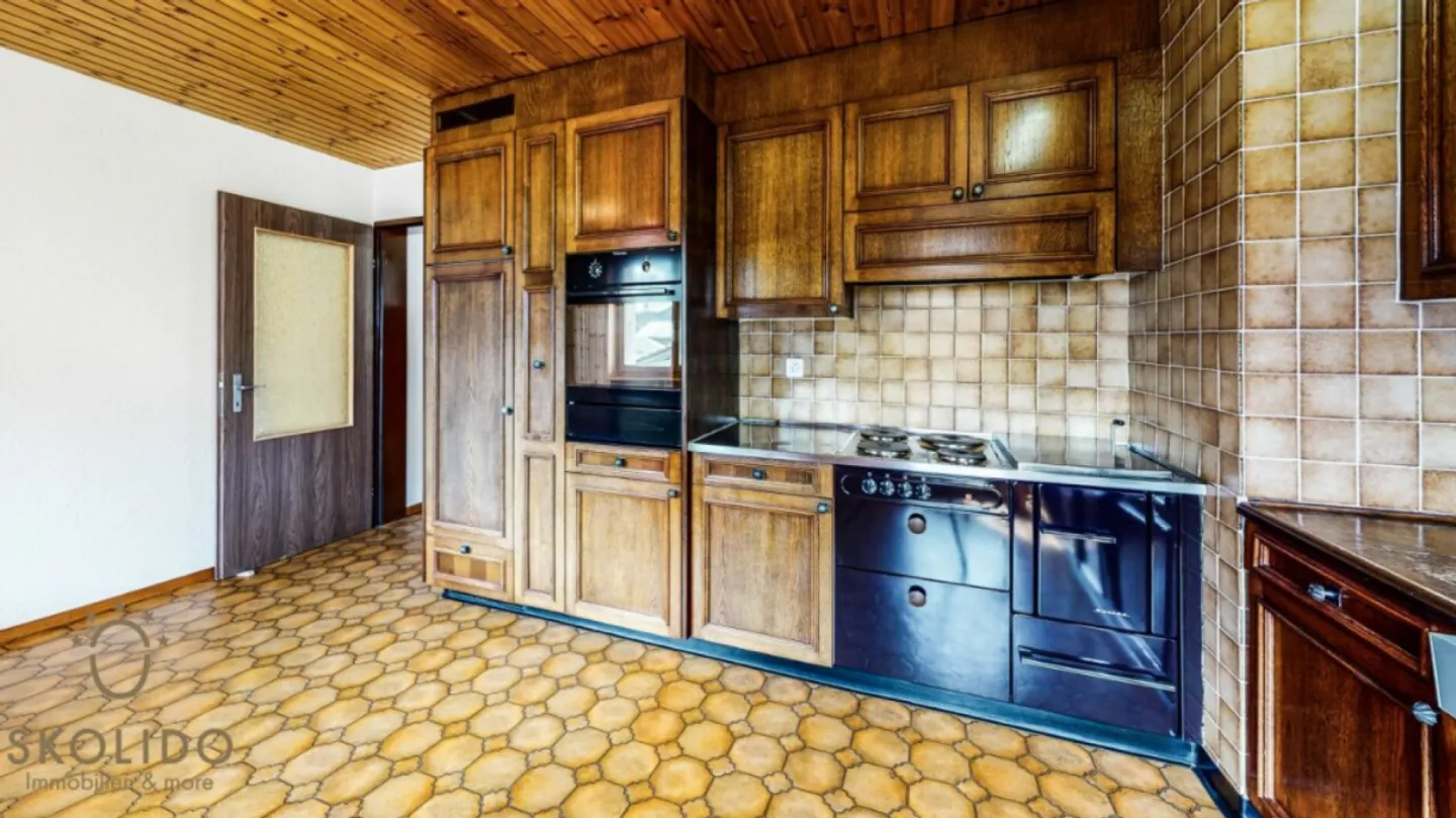 Attractive (Holiday) Apartment on Two Floors with Expansion Potential in Bürchen VS - Photo 9 of 13