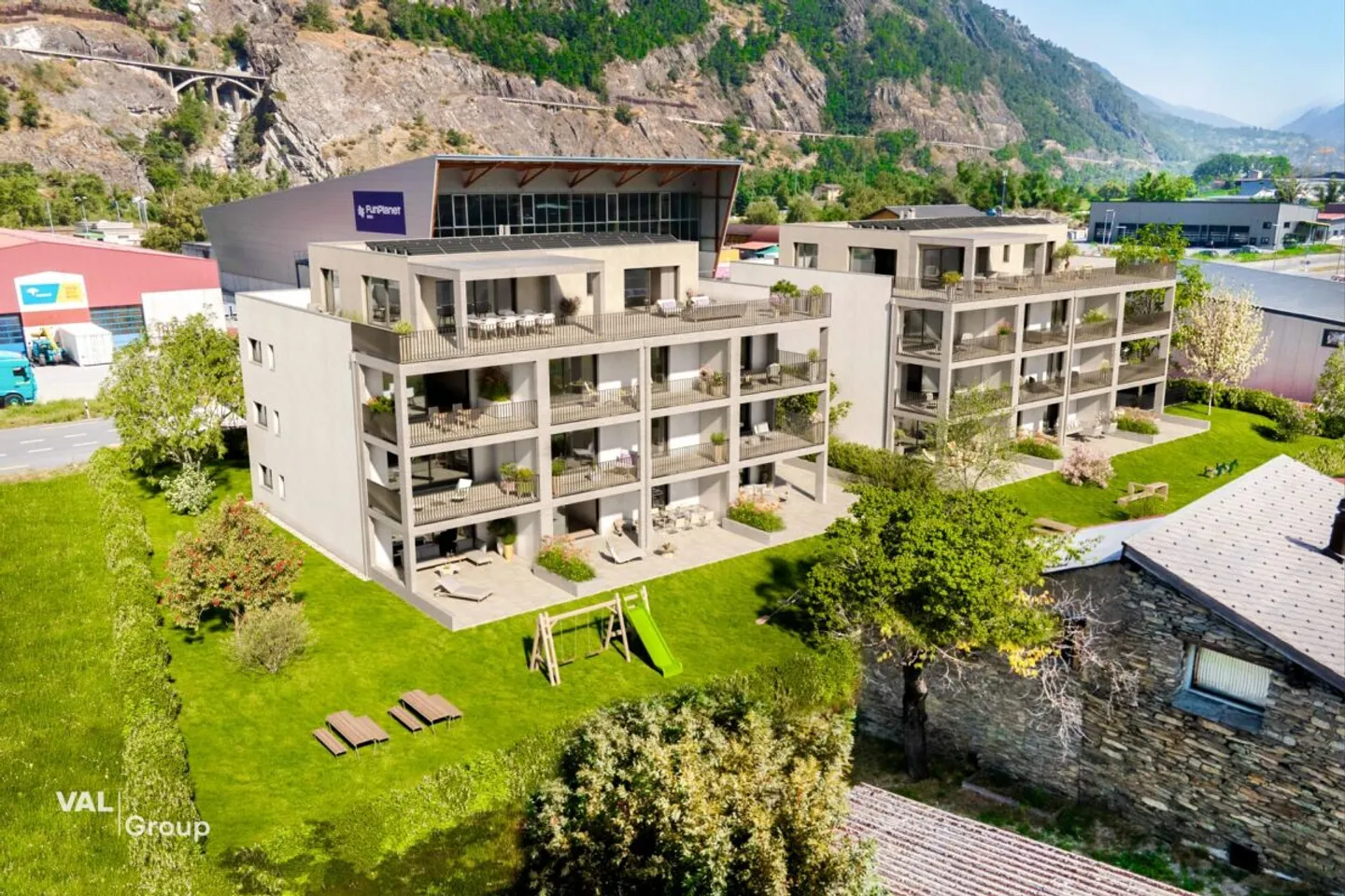 Modern 3.5-room apartment in the Rhone Valley - First rental from November 2026 - Photo 3 of 9