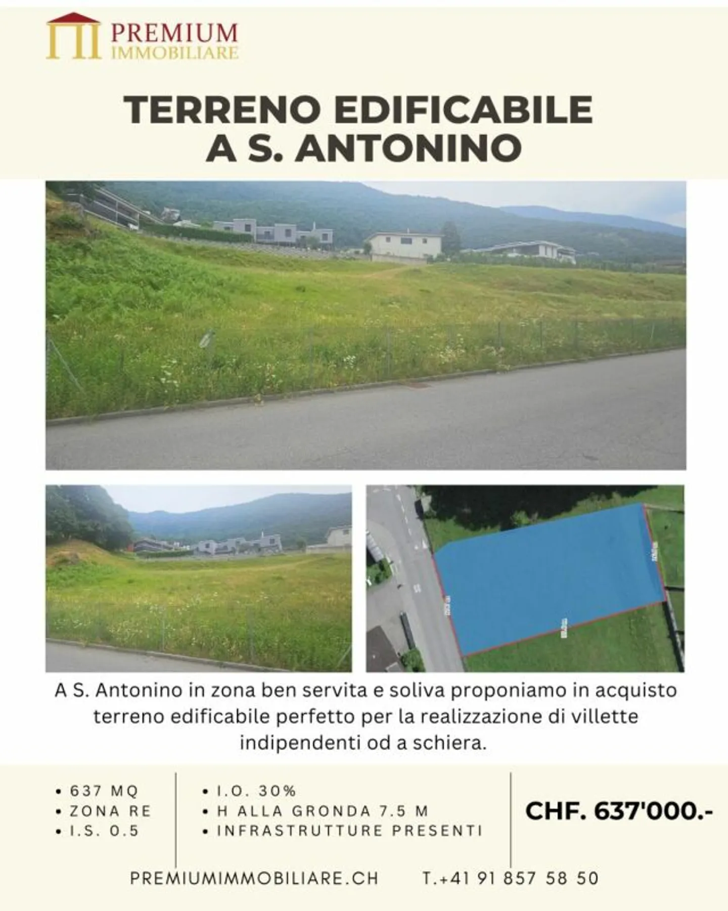 BUILDABLE LAND IN S.ANTONINO - Photo 1 of 5