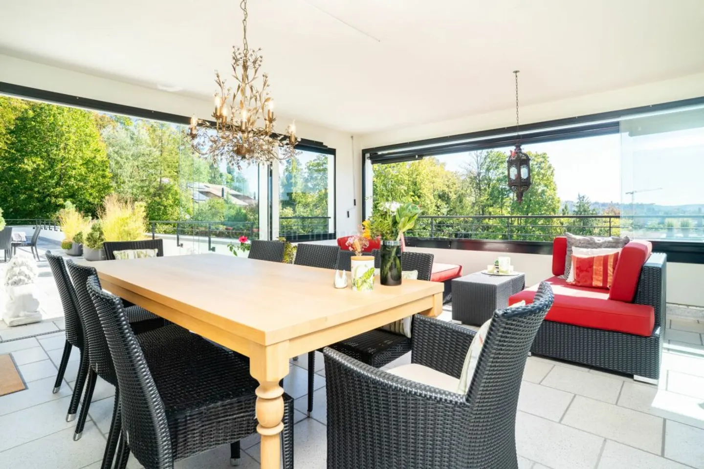 Appartamento attico urbano di 4,5 stanze con 169 m² di superficie terrazza - Foto 12 di 13