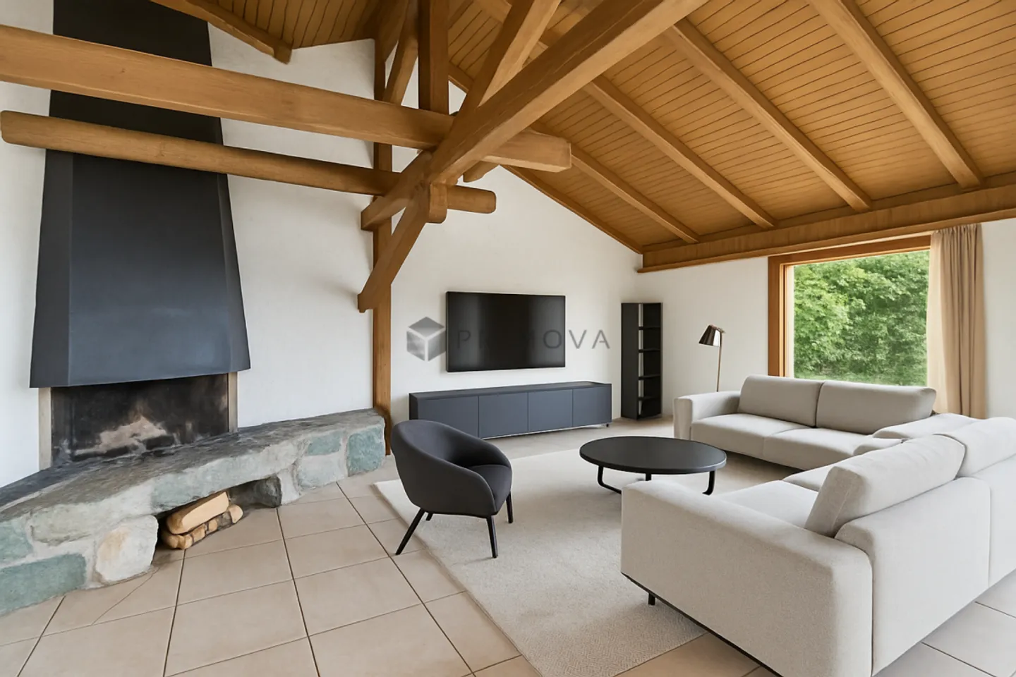 Above the Clouds! Mediterranean Gem with Alpine Panorama and Pool Landscape - Photo 2 of 13