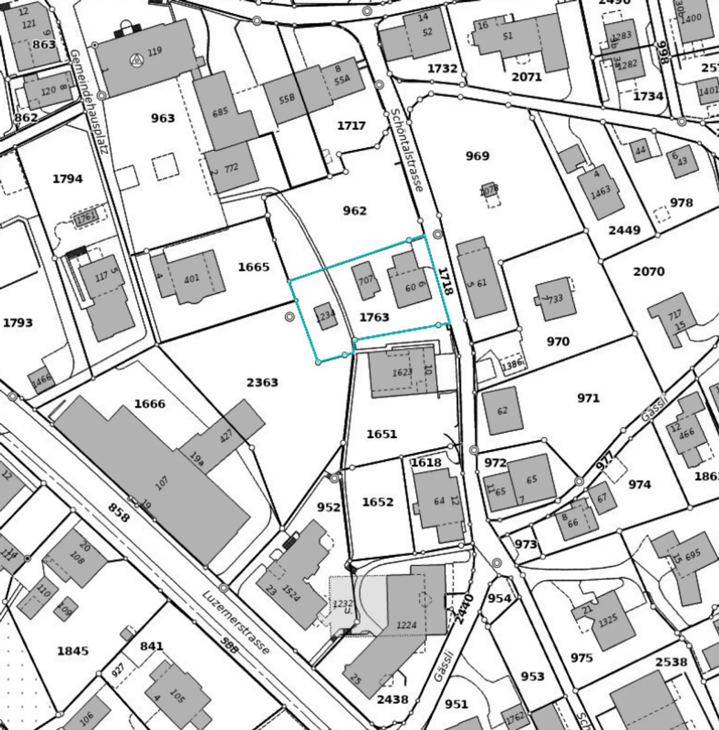 Terreno edificabile AZ 0.6 / Studio di concetto per nuova costruzione MFH disponibile - Foto 11 di 12