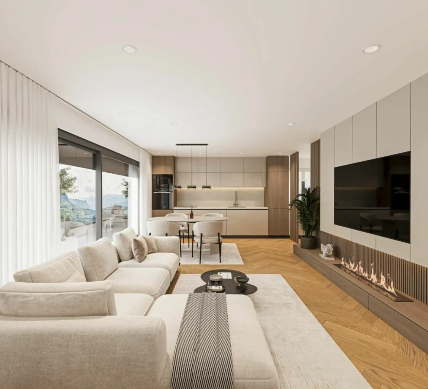 Nouvelle construction - MFH avec 5 appartements - Kreuz 8 à Büsserach - Photo 9 sur 11