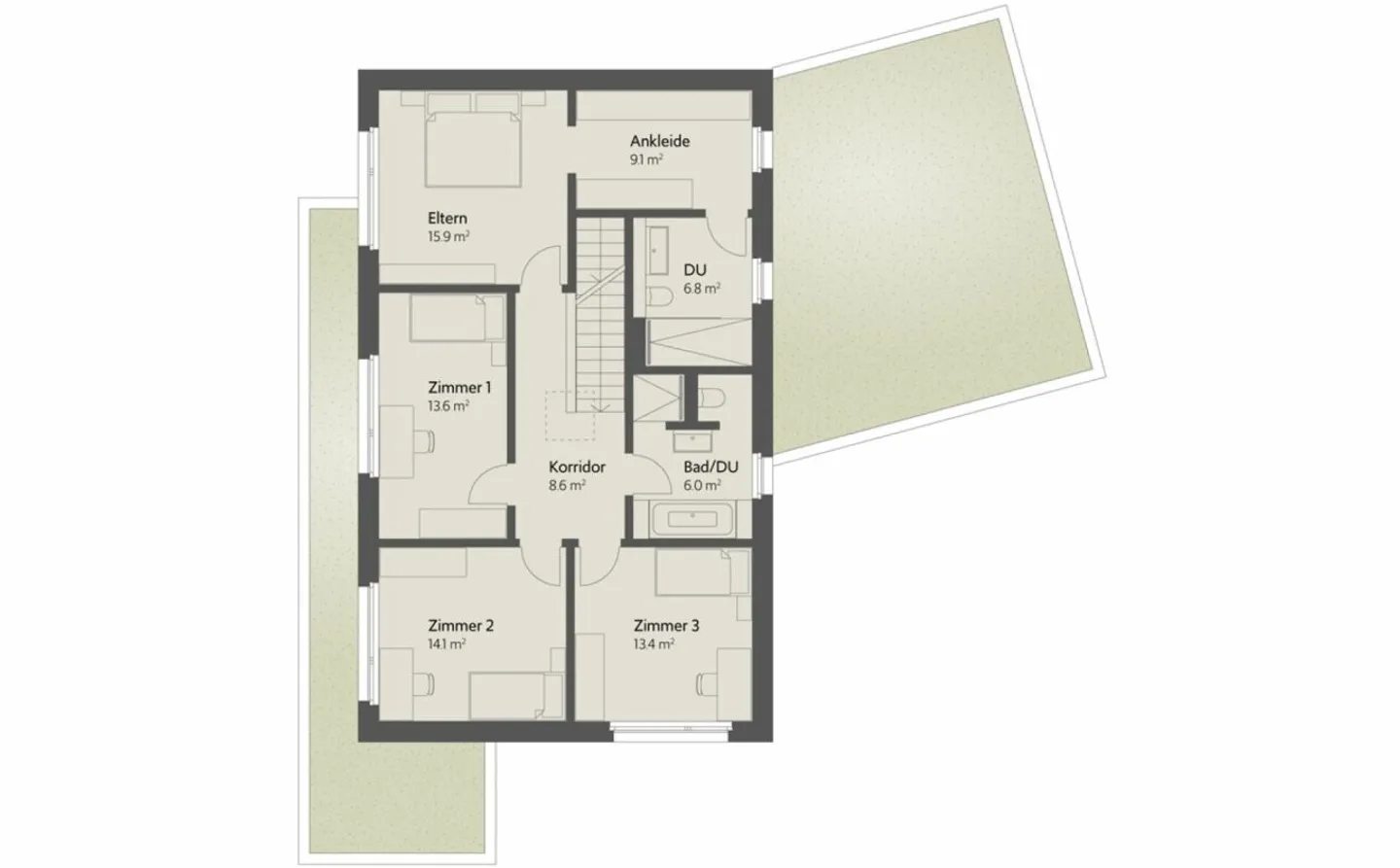 392 m² | 7.5-Zi.-Einfamilienhaus | Am Wellenberg - Foto 9 di 13