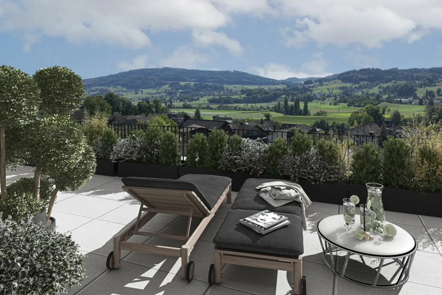 NOUVEAU PROJET DE CONSTRUCTION : Appartements terrasses exclusifs avec vue - Photo 2 sur 7