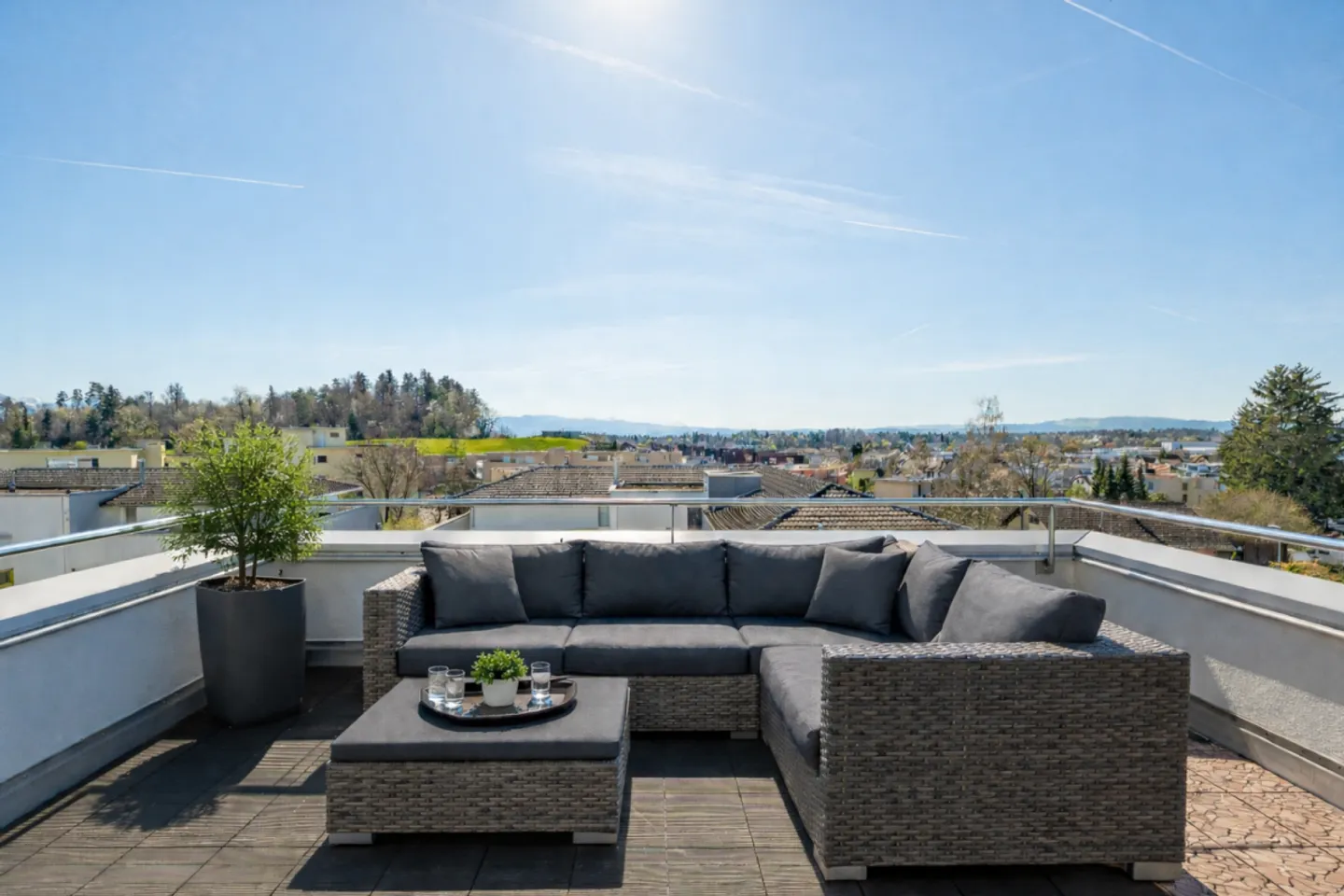 Modern Living Above the Rooftops of Hinwil - Photo 1 of 7