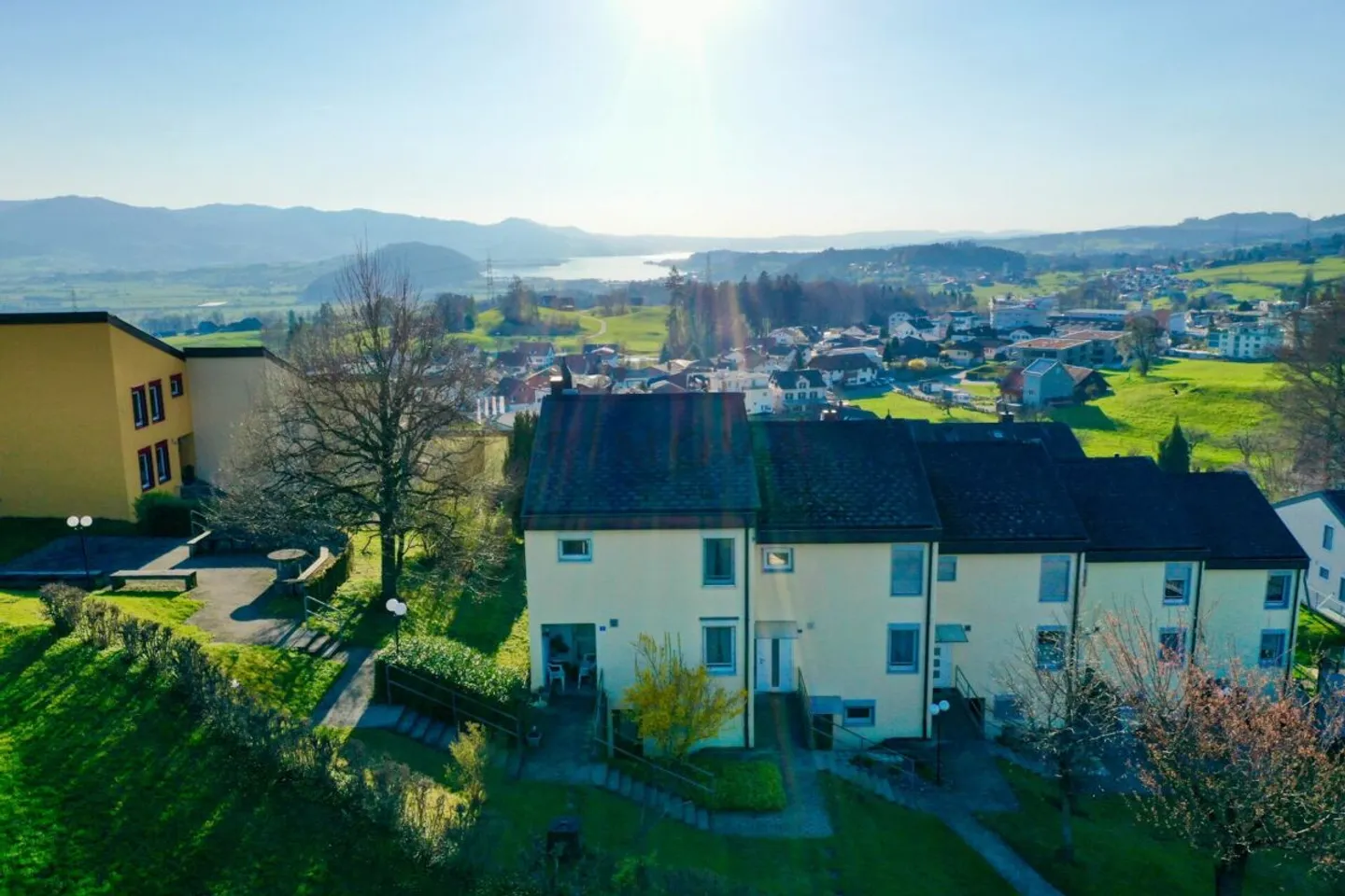 Living with a View - Stylish Row House Above Lake Zurich - Photo 1 of 13