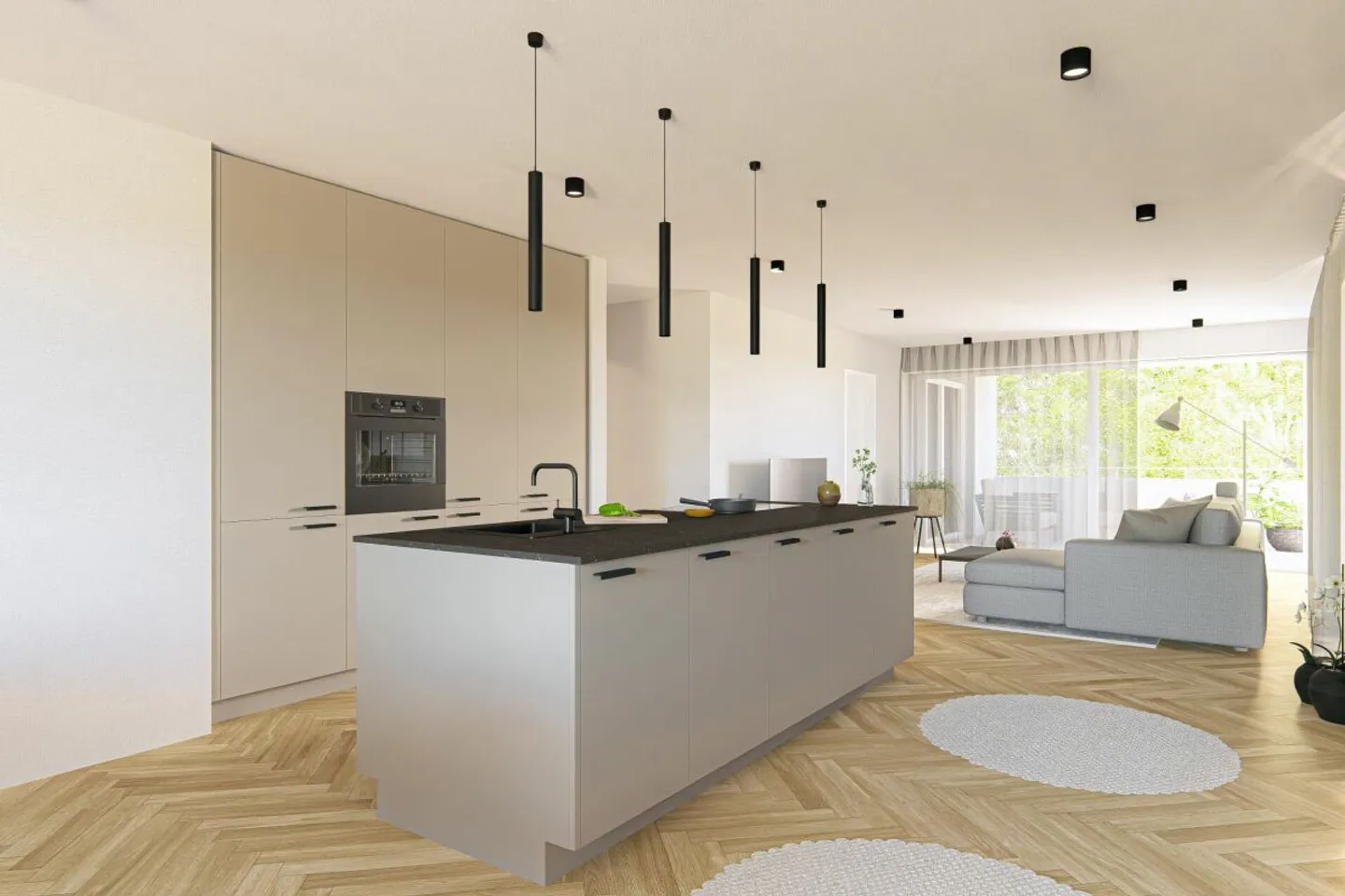 Einzigartige 3.5-Zimmer Wohnung mit 70m2 Terrasse und Wintergarten - Photo 2 sur 13