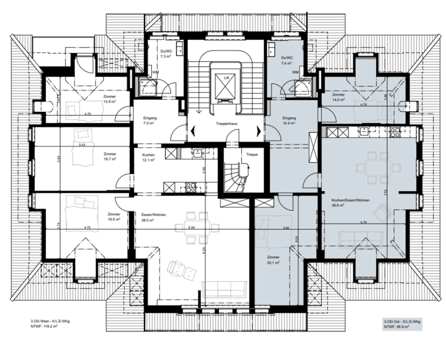 Erstbezug Altbauwohnung mit Wohnkomfort - Photo 9 sur 9