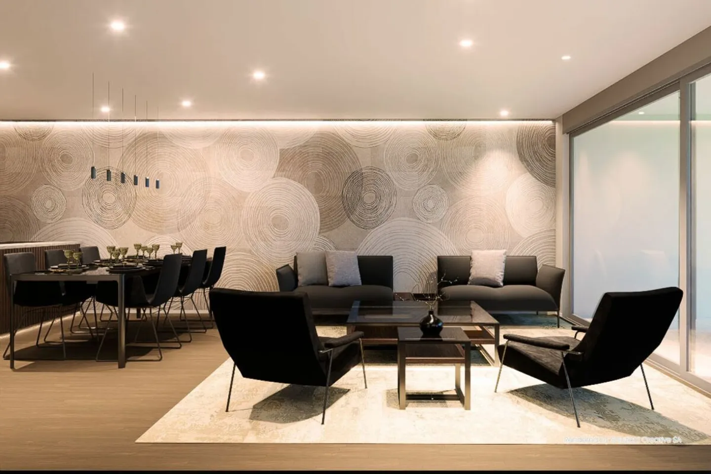 Luxuriöse 3.5 Zimmer: Modernität und Exzellenz mit Seeblick - Foto 6 von 13