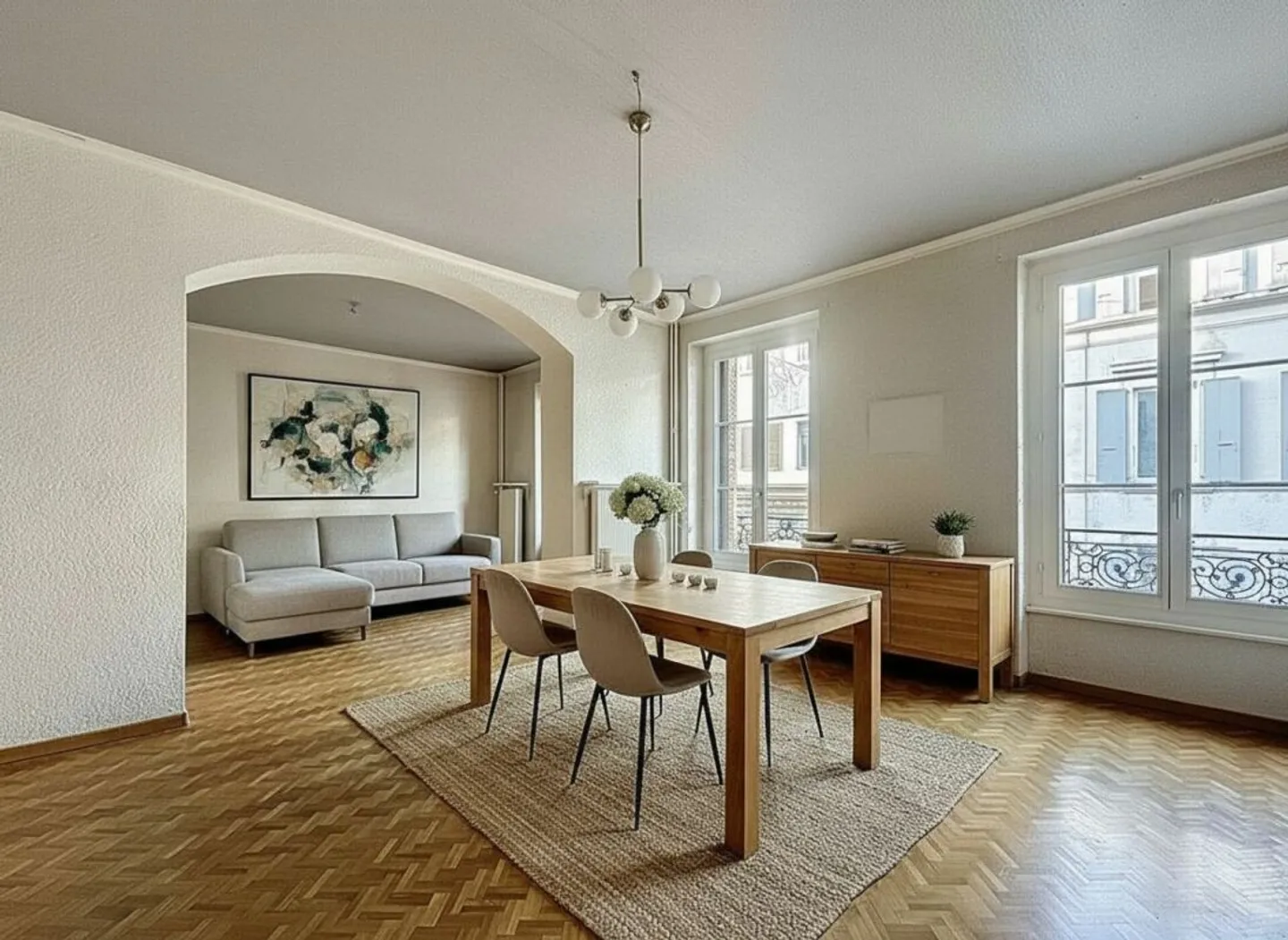 EDIFICIO ATTRAVERSANTE, 4 APPARTAMENTI, 1 NEGOZIO E 1 RISTORANTE - Foto 9 di 13