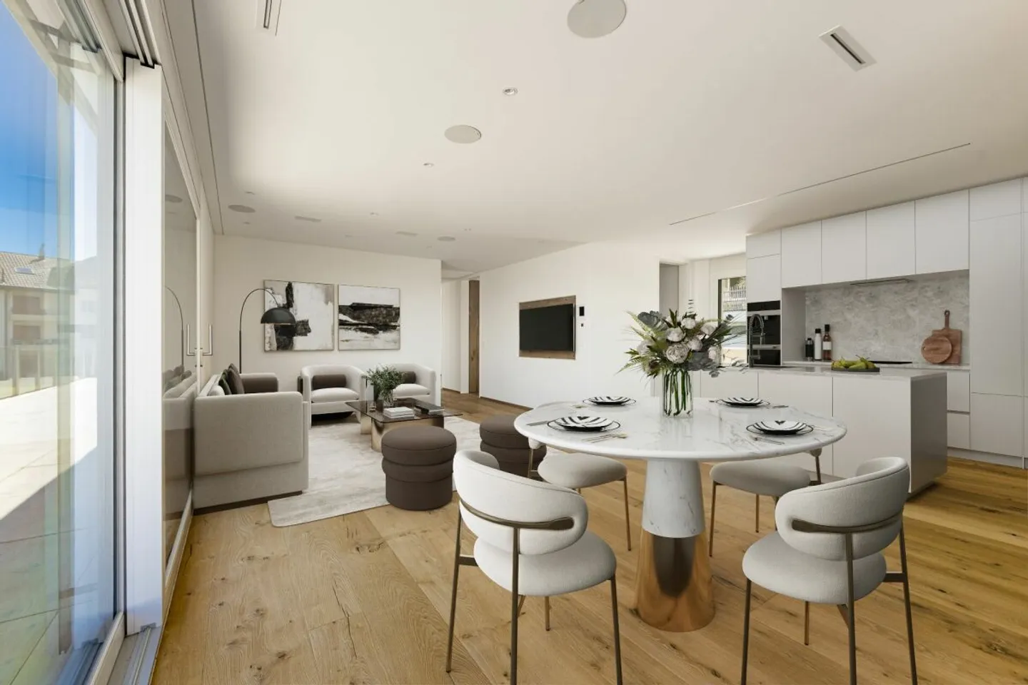 PANORAMA PENTHOUSE WITH LAKE CONSTANCE VIEW & PRIVATE POOL, LIVING AT THE HIGHEST LEVEL - Photo 2 of 12