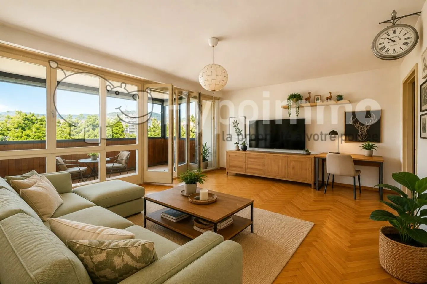 Charmante 3,5-Zimmer-Wohnung nur wenige Schritte vom See und vom Pool entfernt - Foto 1 von 13