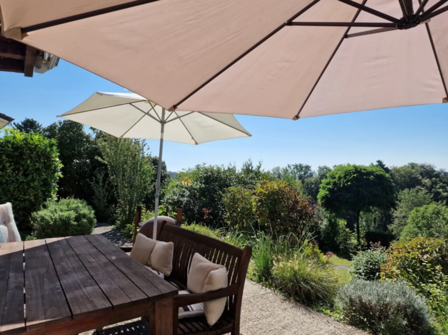 View of the Alps in a southern slope location with a dream garden - Photo 9 of 13