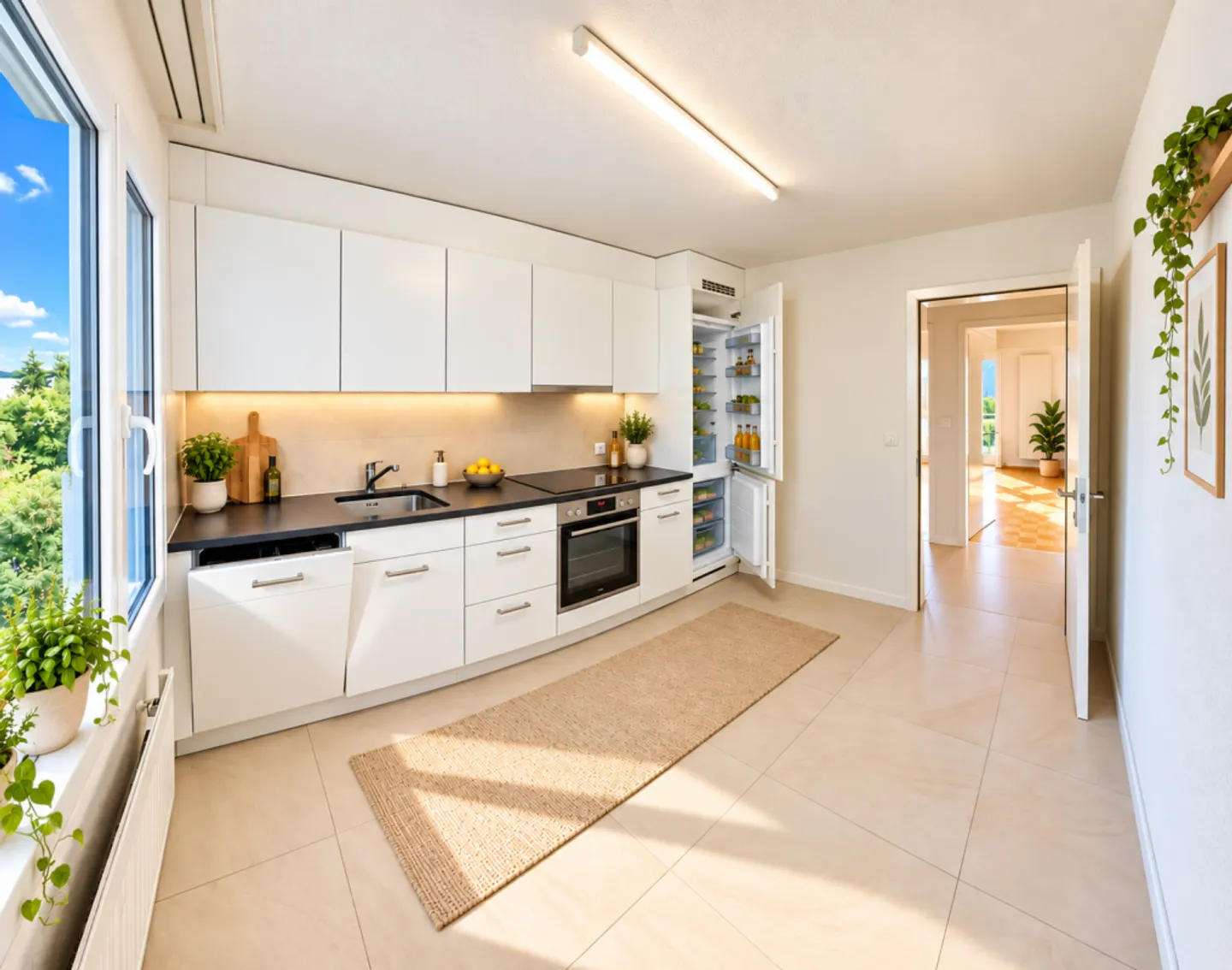 Geräumige 4-Zimmerwohnung mit Balkon - Foto 2 von 8