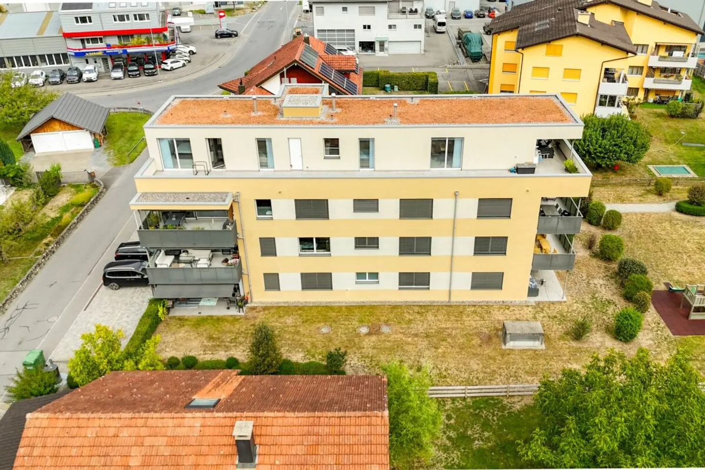 Attraktive 3.5 Zimmerwohnung am sonnigen Dorfrand in Mels - Foto 11 di 13