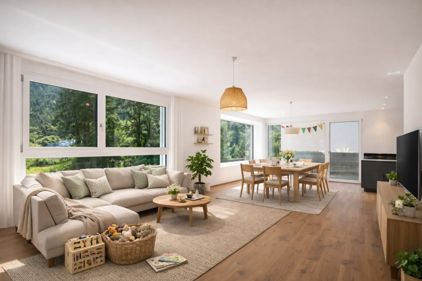 New building near Bonaduz. Modern, sustainable and family-friendly - Photo 1 of 13