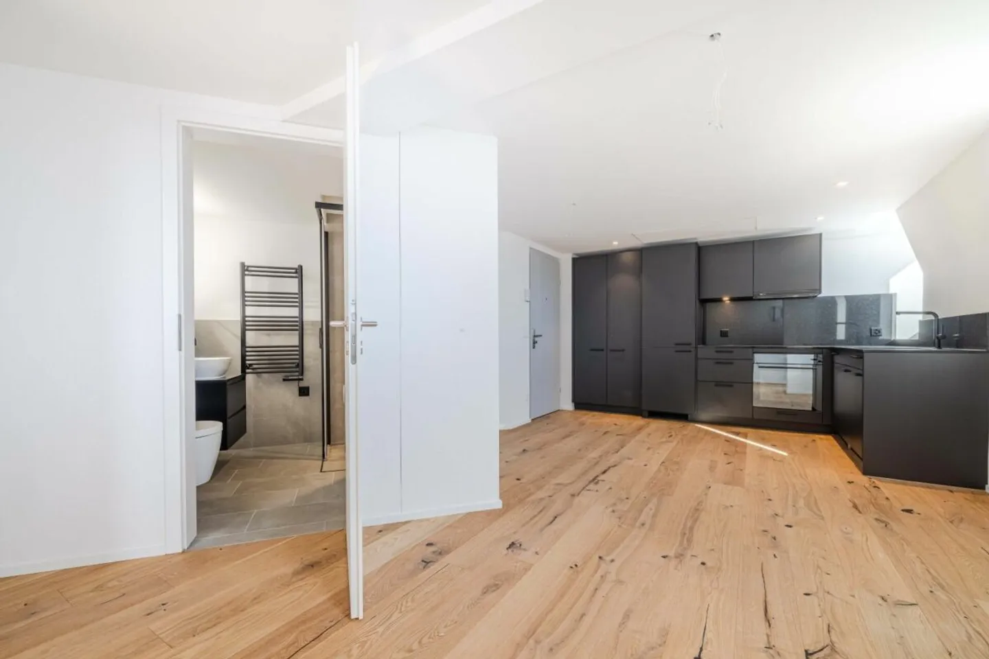 EXCLUSIF : Appartement 3.5 pièces avec standard de développement moderne et terrasse sur le toit à 360° - Photo 3 sur 8