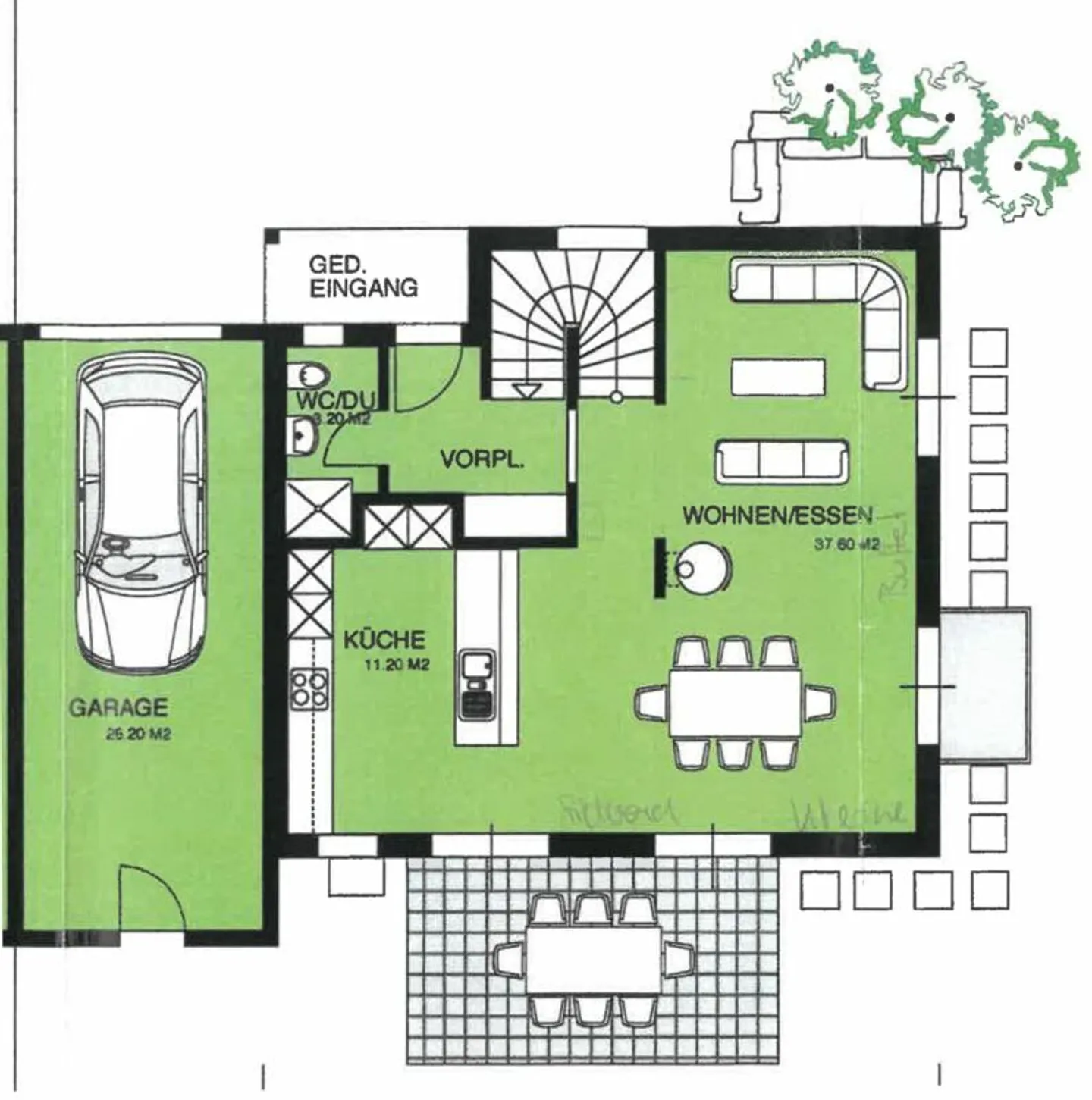 Maison individuelle de 6,5 pièces bien entretenue avec magnifique jardin - Photo 13 sur 13