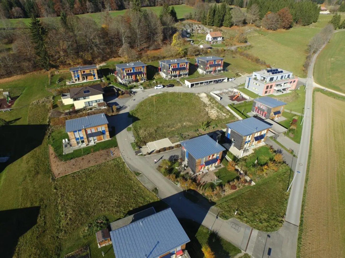 Due ville a schiera Minergie da costruire - Foto 5 di 7