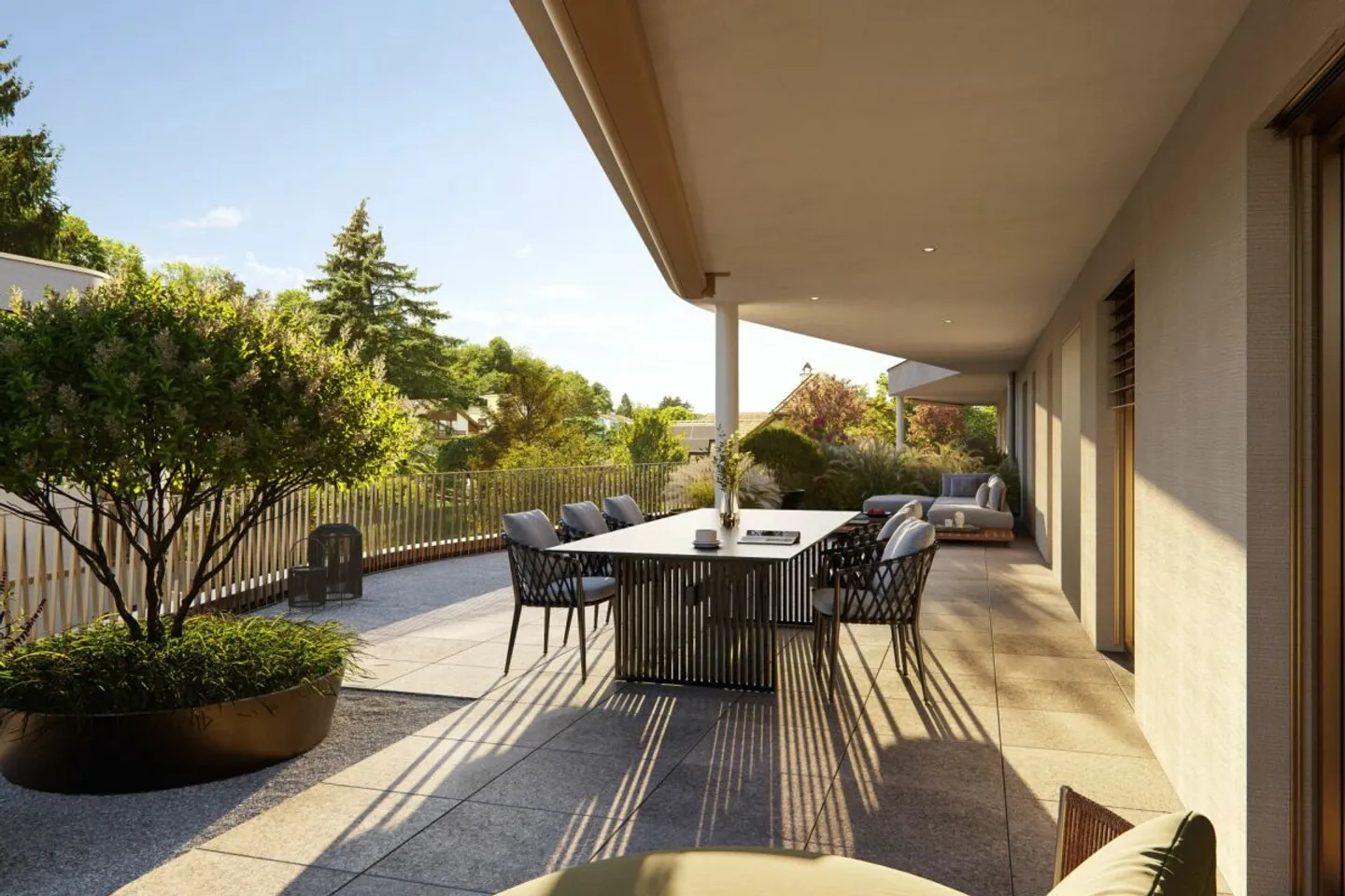 Dernier appartement en attique neuf à Kreuzlingen - Appartement neuf de 5,5 pièces avec terrasse sud et nord - Photo 2 sur 6