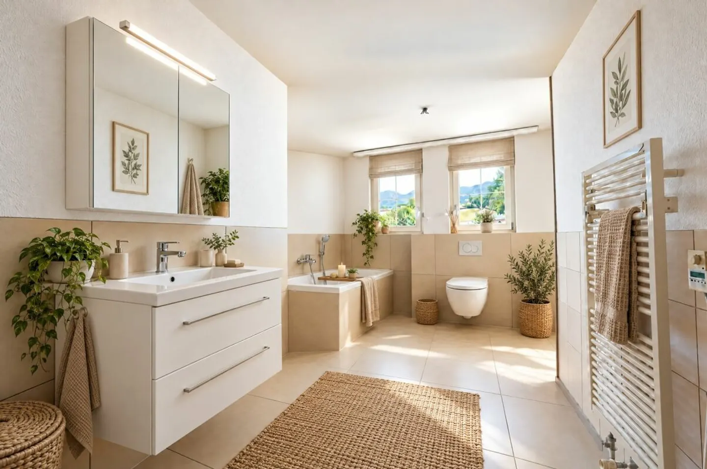 Frisch sanierte 4.5-Zimmer-Wohnung in Mörschwil mit Cheminée, Balkon und zwei Tiefgaragenplätzen - Foto 9 di 11