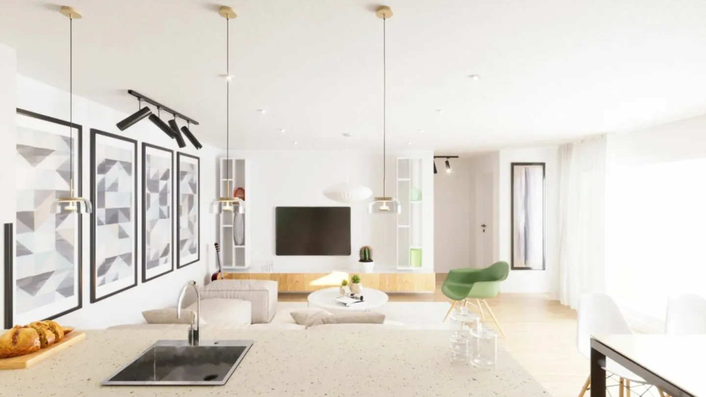 Neubauprojekt im Herzen von Amriswil: Preiswerte 4.5-Zimmer Wohnung - Foto 3 di 7