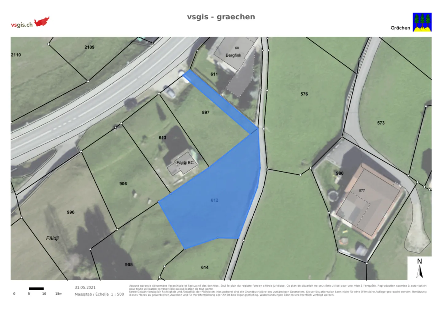 Building Land in the Fairy-Tale Grächen - Photo 2 of 7