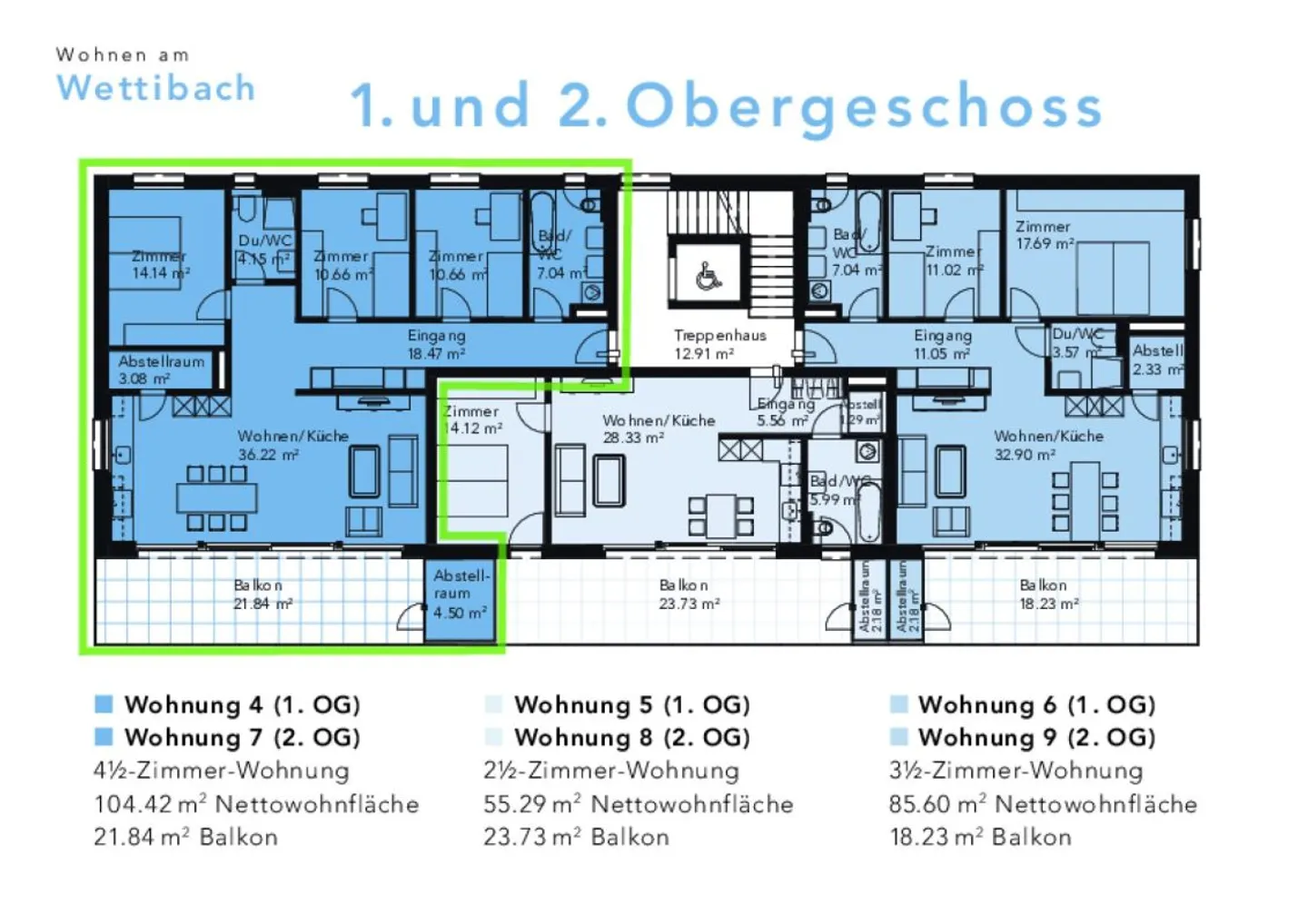 Geräumige Wohnung mit Balkon - Foto 12 von 12