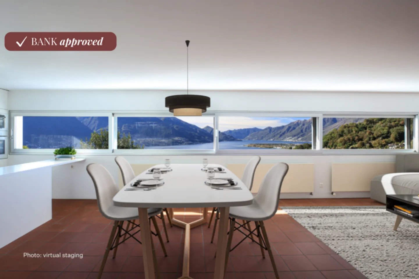 GORDOLA / GORDEMO - Magnificent lake view just steps from the center - Photo 1 of 13