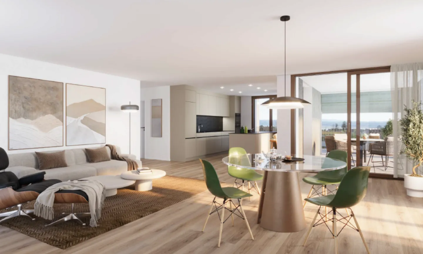 Appartement de jardin unique de 4,5 pièces - Photo 6 sur 7