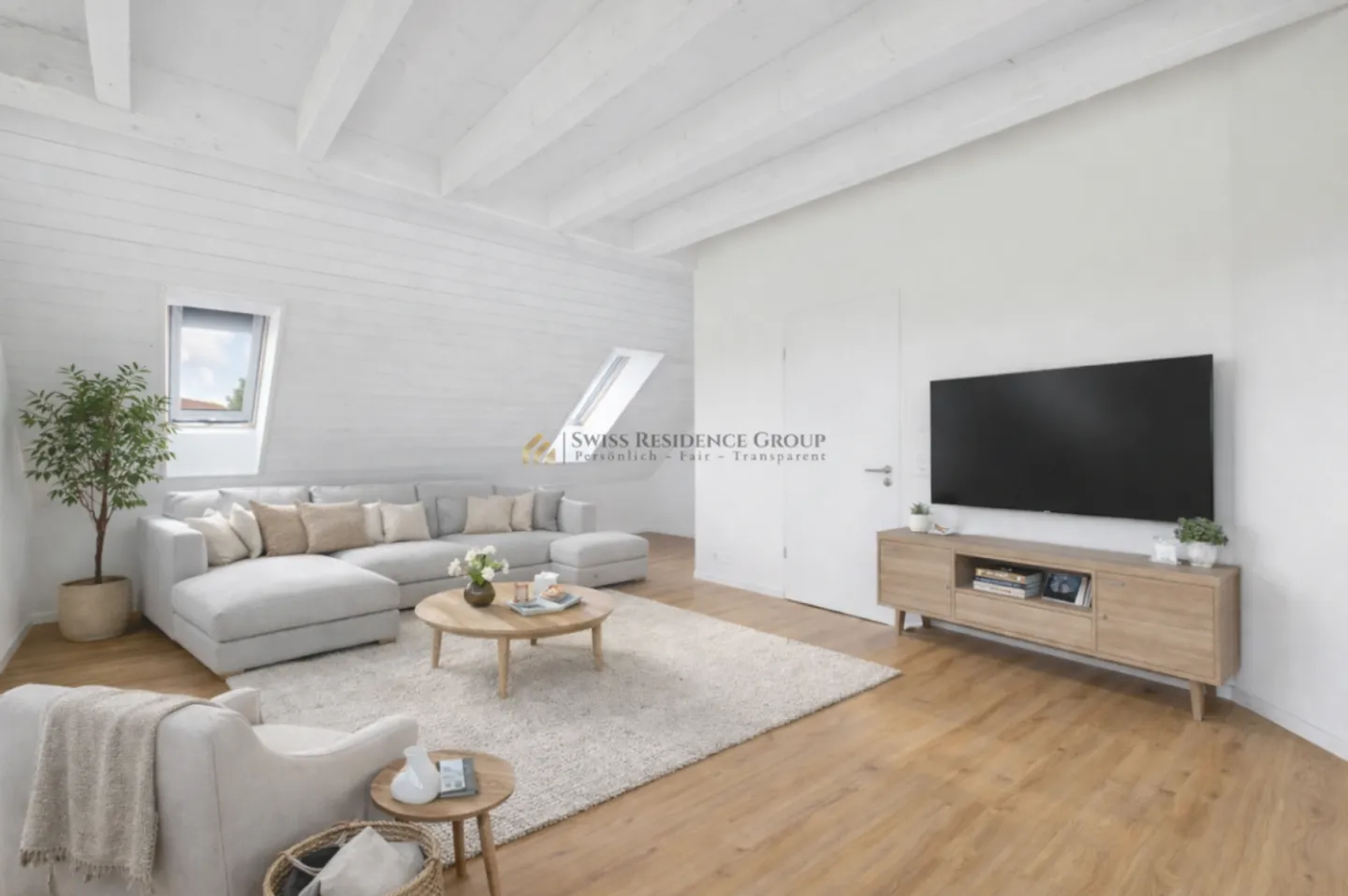 Modern Penthouse with a View - Living with Style and Peace in Rossau near Mettmenstetten - Photo 2 of 9