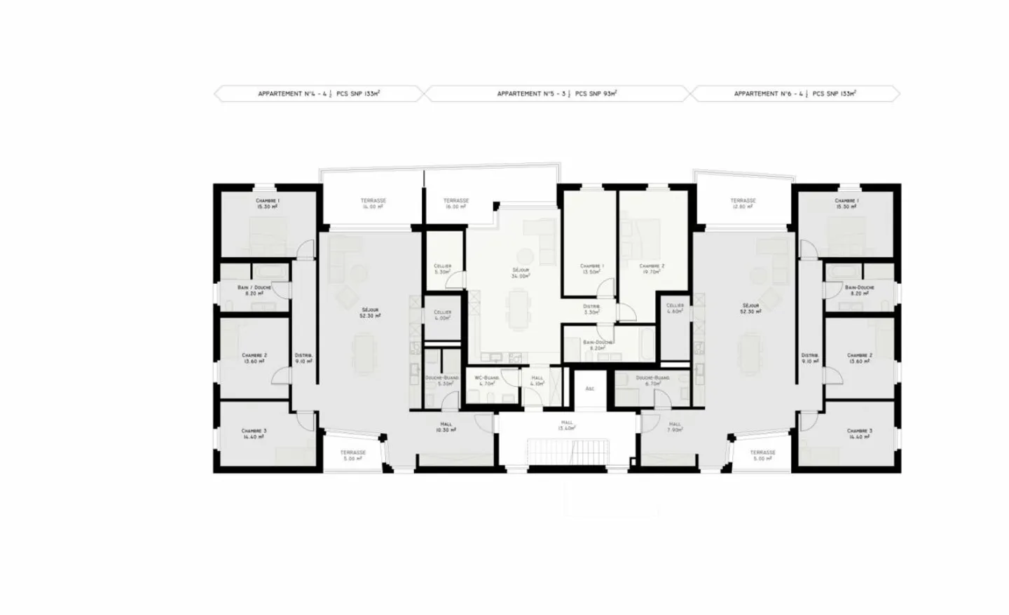 4,5-Zimmer-Wohnung in Saignelégier - Foto 5 von 6