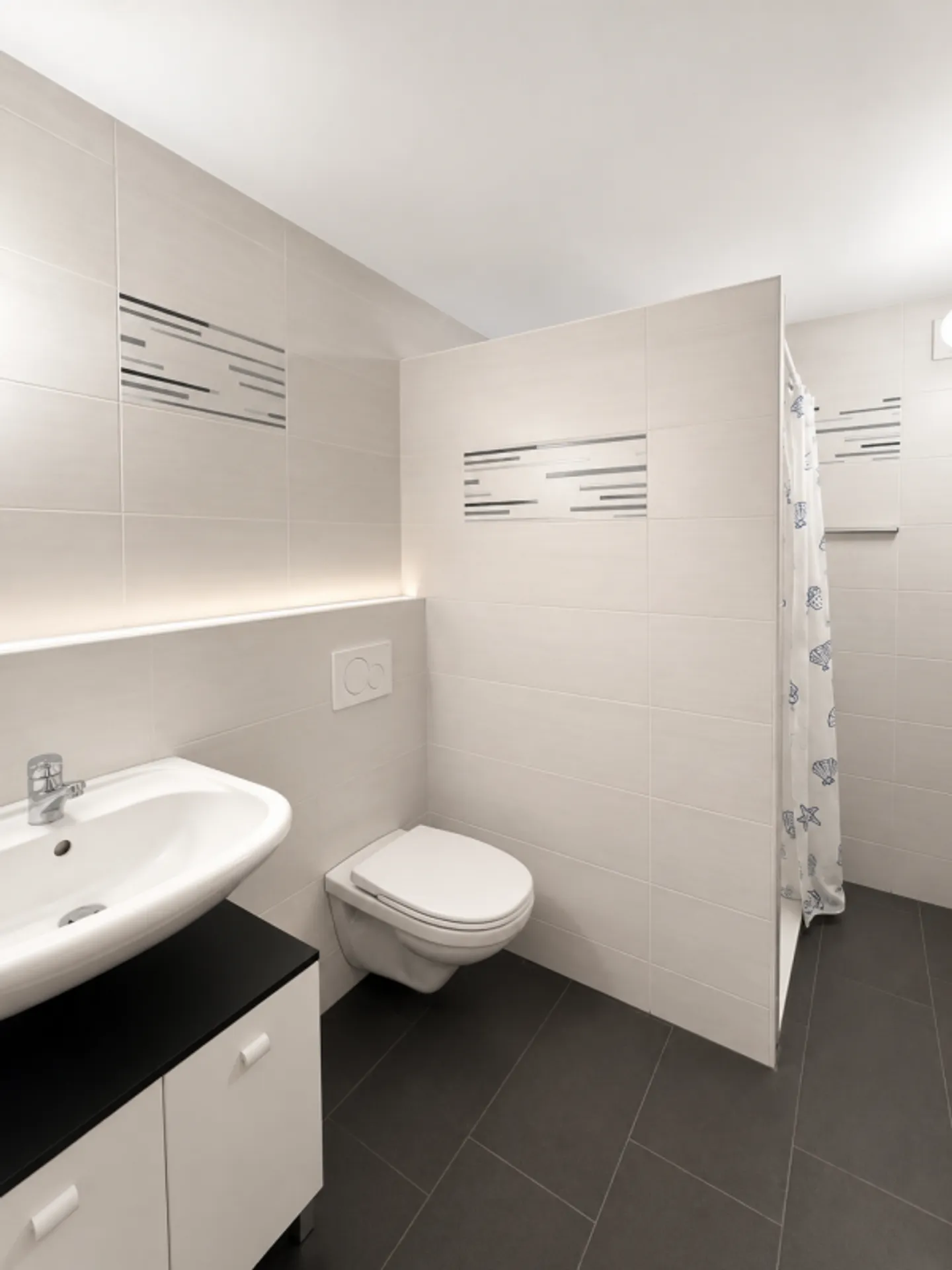 Spazio arredato di 38 m² con bagno - Foto 7 di 8