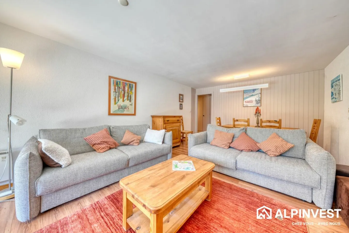 Appartamento 3,5 locali con balcone attraversante - Les Dents-Rousses, Siviez - Foto 2 di 13