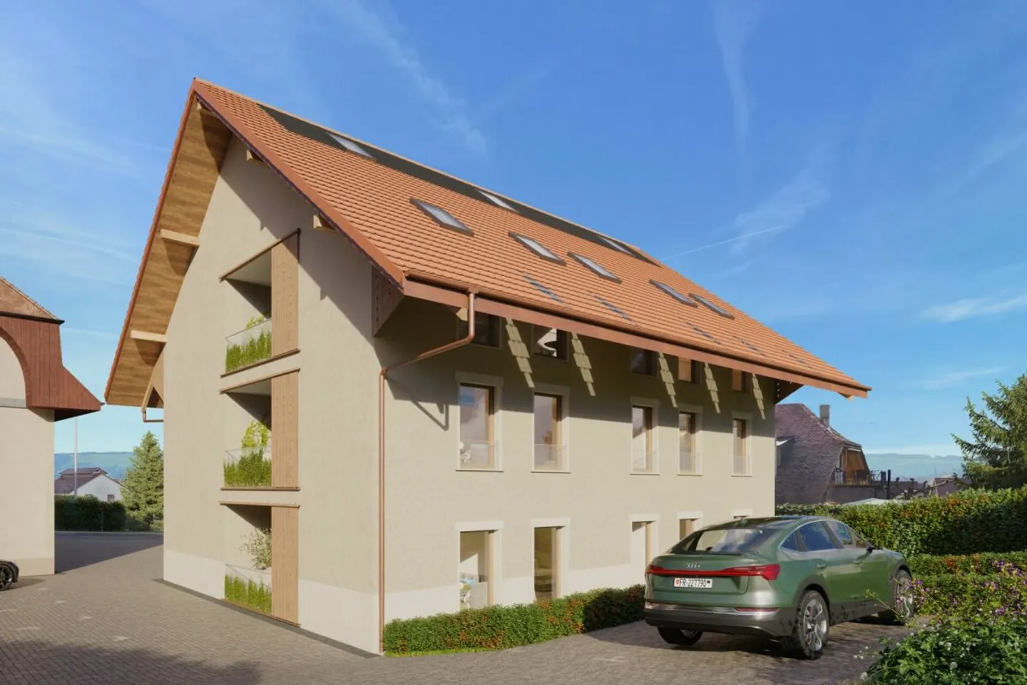 2,5-Zimmer-Wohnung im Erdgeschoss mit Loggia und privatem Garten und Gemüsegarten Kopie - Foto 3 von 5