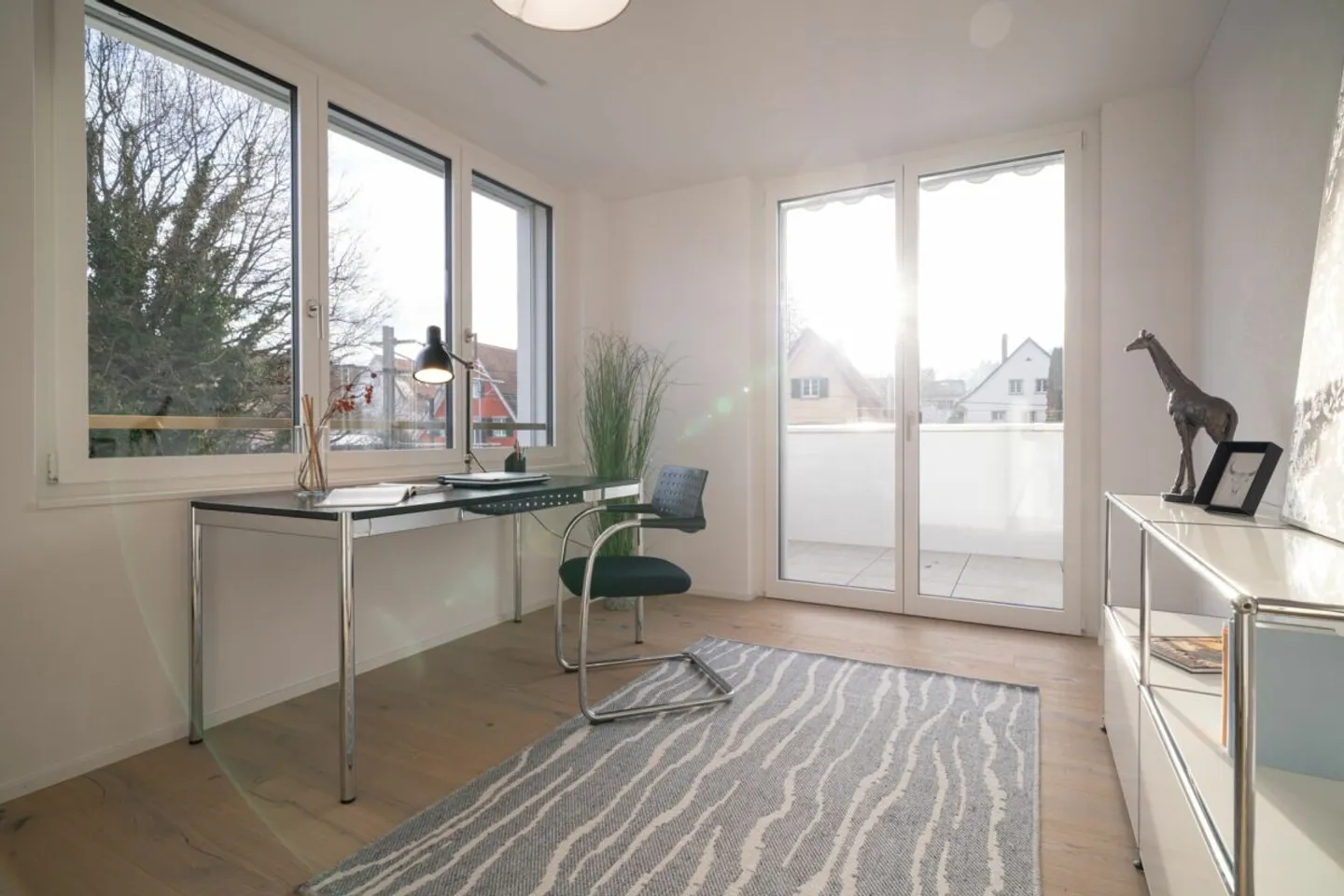 Luxuriöse Attikawohnung in Zollikerberg - Foto 8 von 9