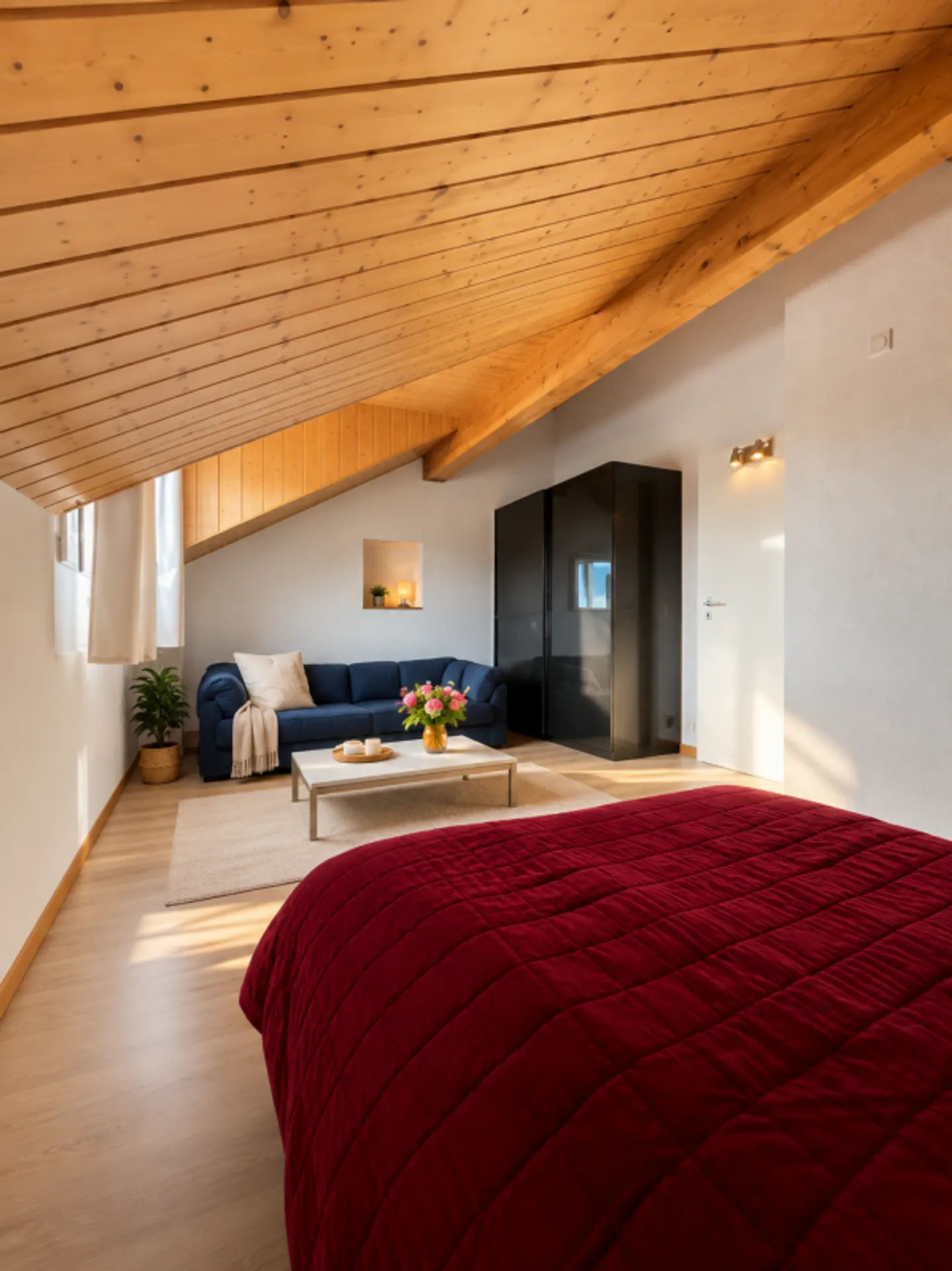 Appartamento duplex in mansarda di 5,5 locali in un angolo di verde - Foto 12 di 13