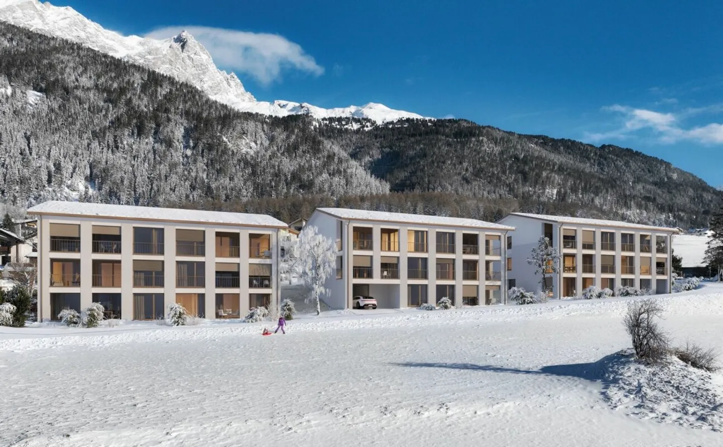 Newly built 4.5 room penthouse (primary residence) - Photo 4 of 7