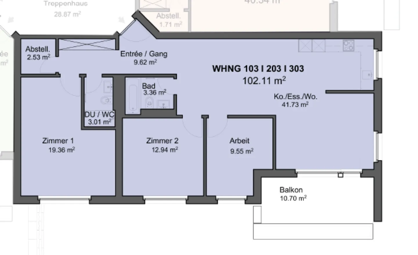 Attractive 4.5-room apartment in a sunny location with a separate office - Photo 11 of 12