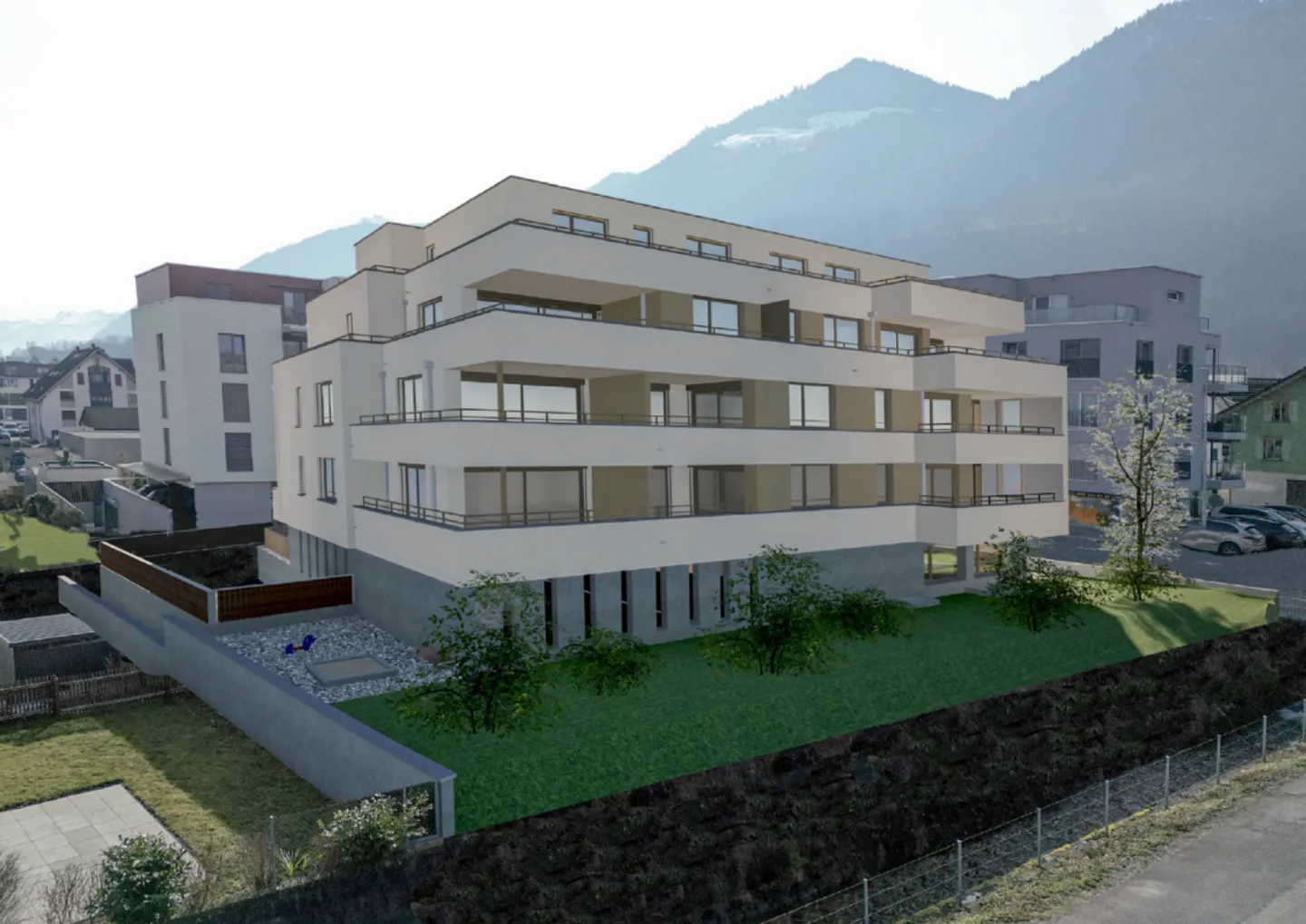 New Construction: Attractive Commercial Space in Buttikon - Photo 2 of 3