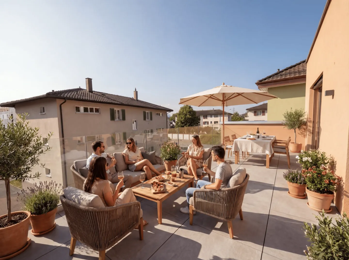 Attico duplex nel centro di Yverdon - Foto 2 di 7