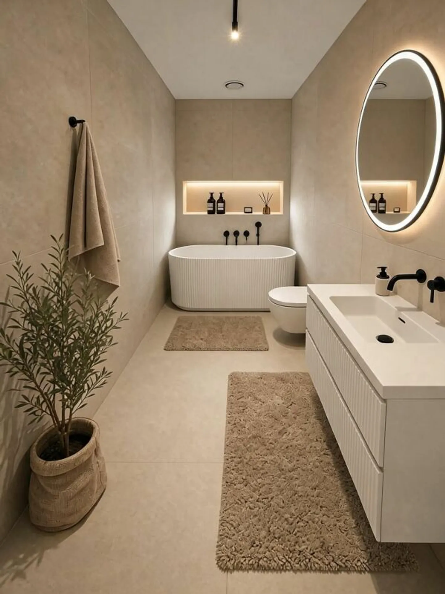 Stilvolles Apartment mit Loggia - Foto 9 von 12
